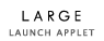 launch large java applet